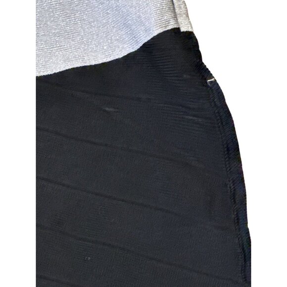 Bebe Colorblock Strapless Bandage Dress Medium Black White - Picture 4 of 6